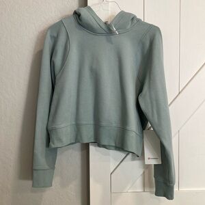 NEW with tag, Lululemon Loungeful Cropped Hoodie